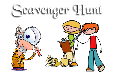 Scavenger Hunt Ideas for kids